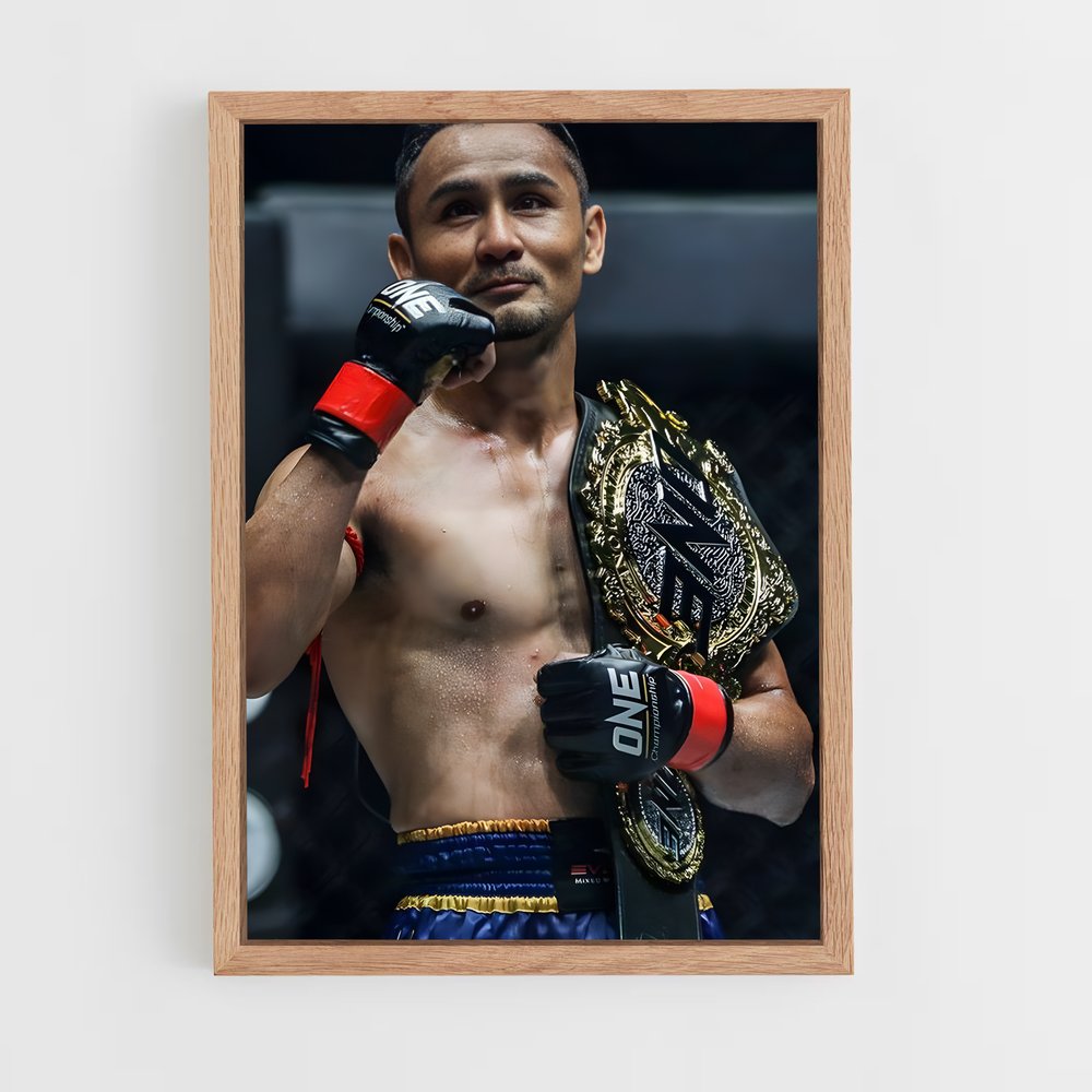 Poster Manny Madness – affiche Muay Thai (vue 4)